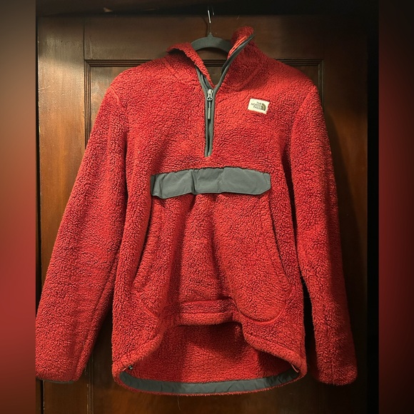 The North Face Other - Men’s North Face Fuzzy Quarter Zip with Hood